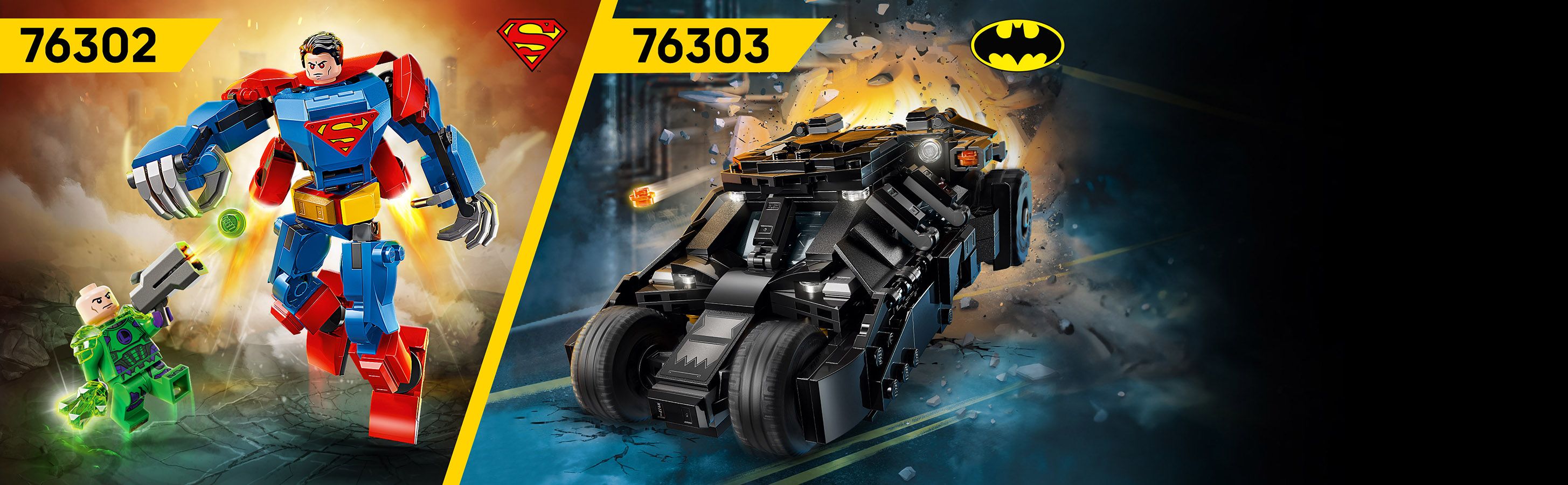 Užite si ďalšie hračky LEGO® DC